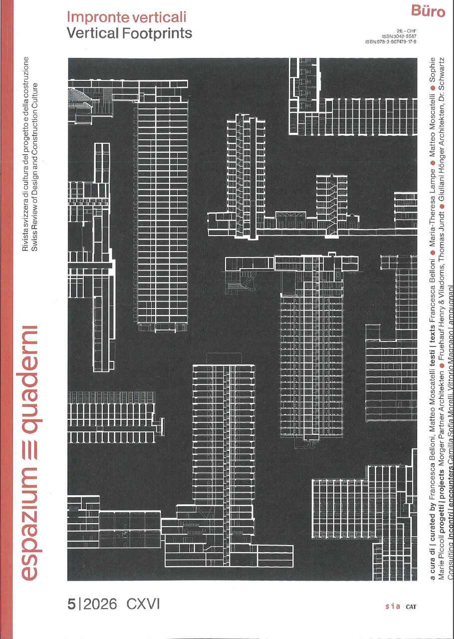 Espazium Quaderni 5/2026