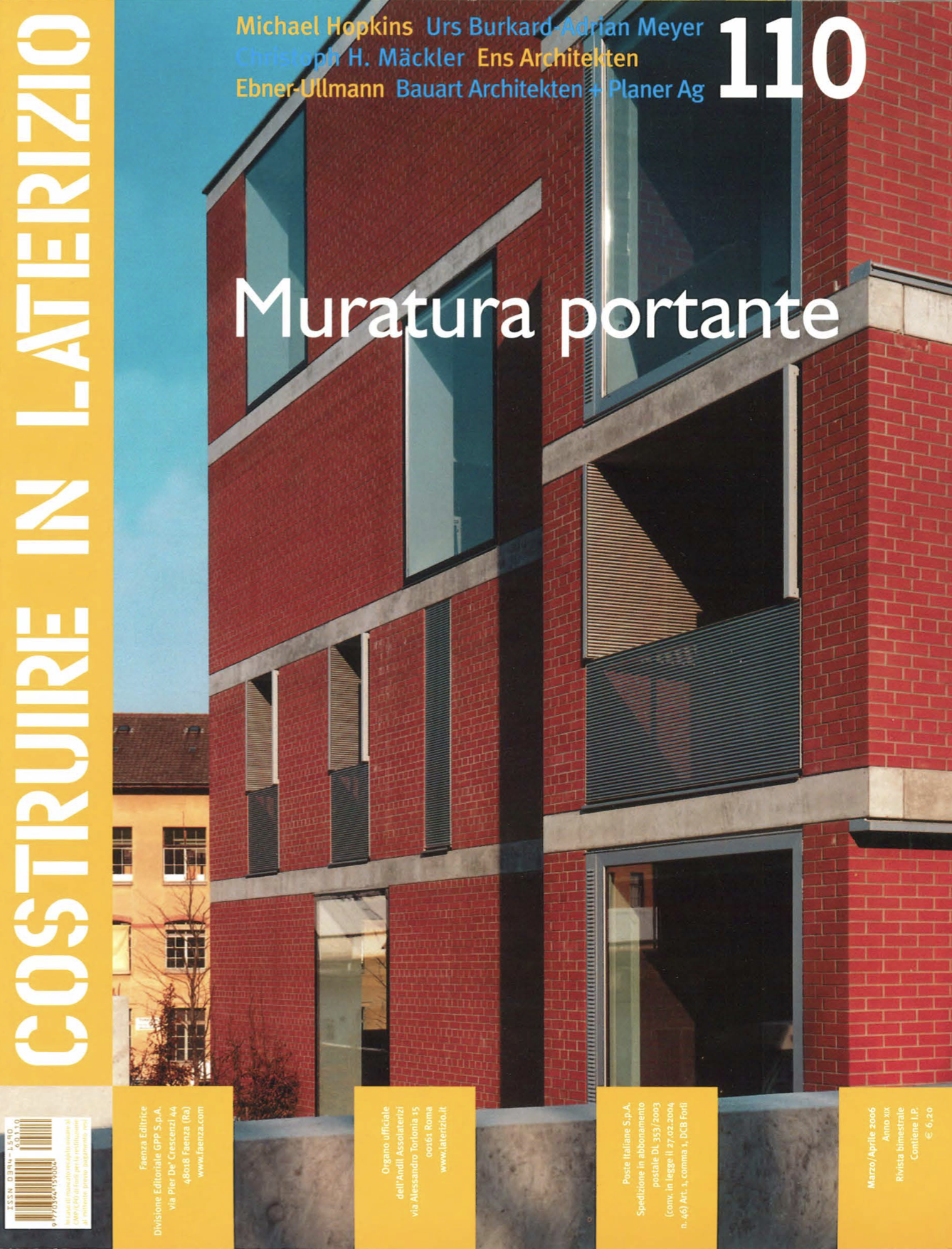 Construire in Laterizio 110/2006