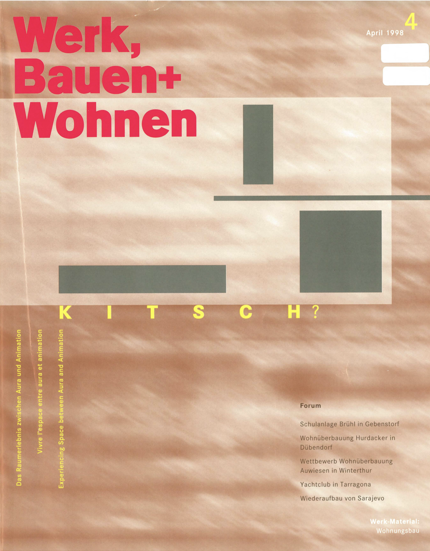 werk, bauen + wohnen 4/1998