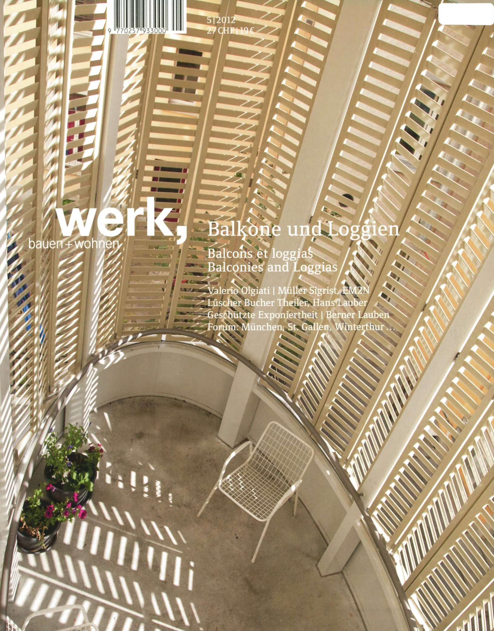 werk, bauen + wohnen 5/2012