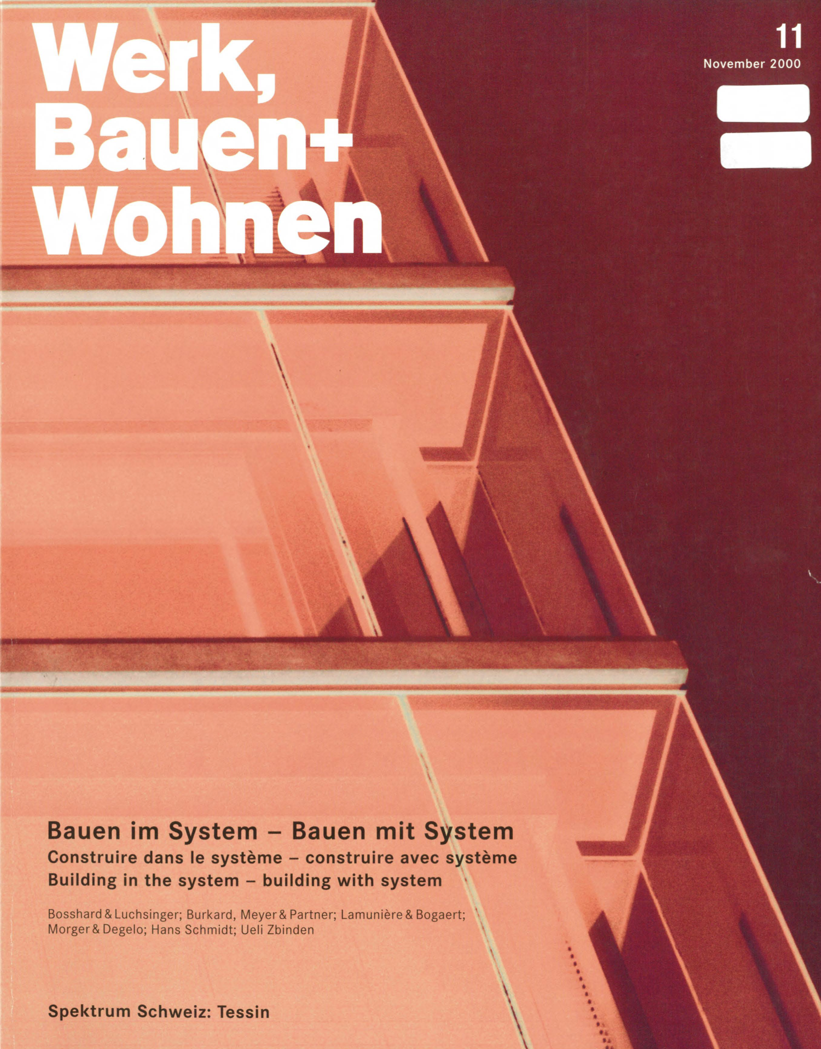 werk, bauen + wohnen 11/2000